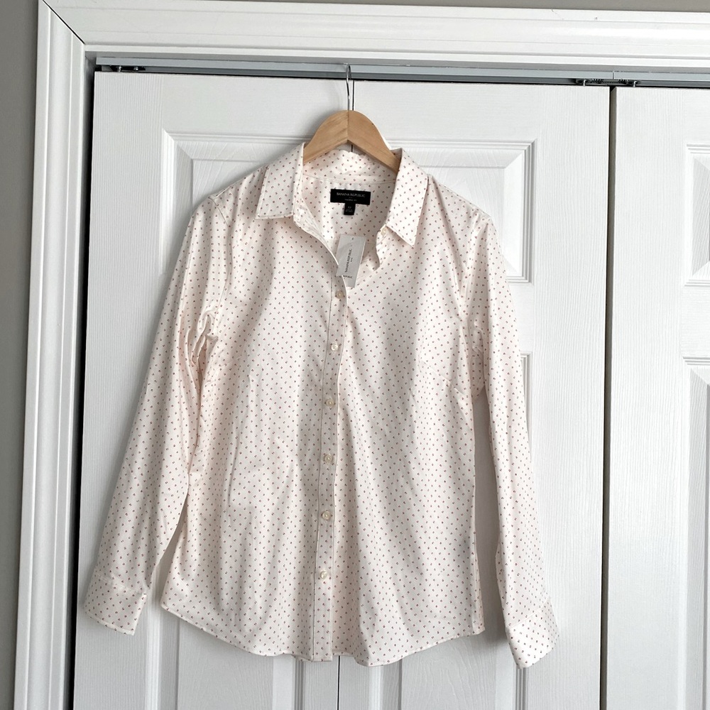 NWT Banana Republic button down, tailored fit - 12